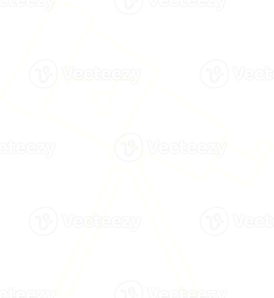 Happy Telescope Chalk Drawing drawing png