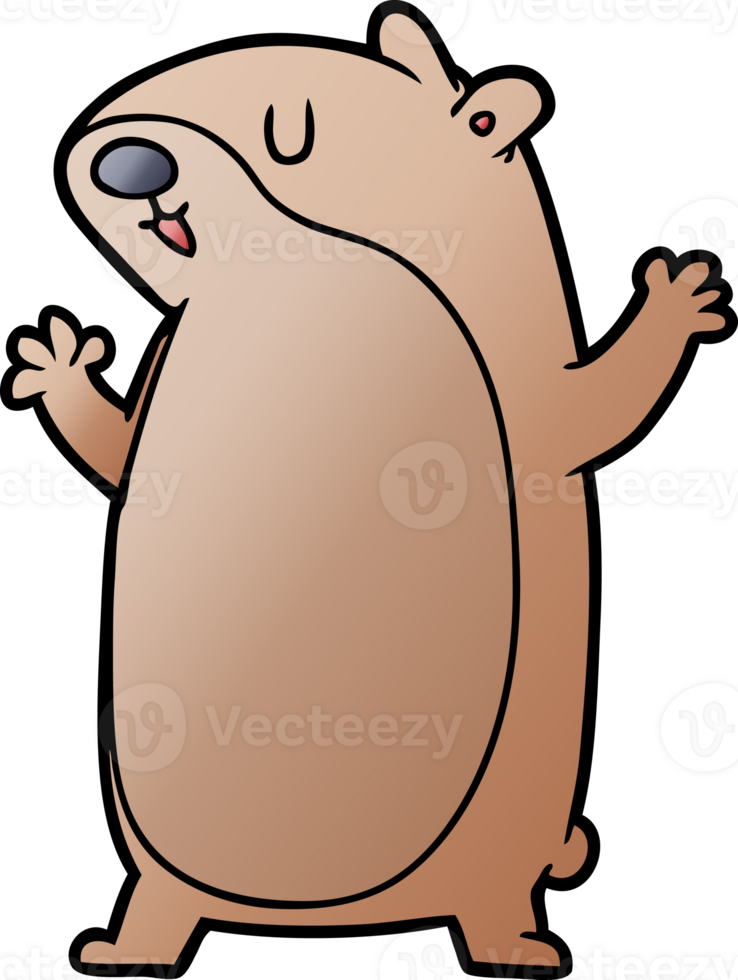 cartoon gerbil drawing png