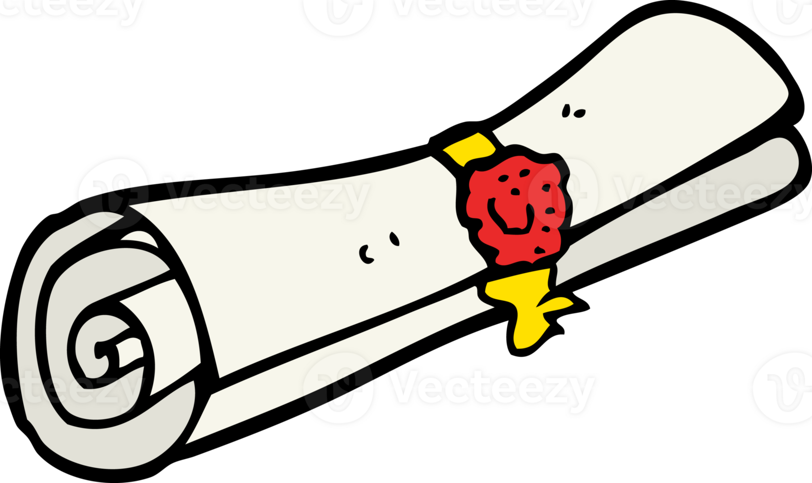 cartoon scroll drawing png