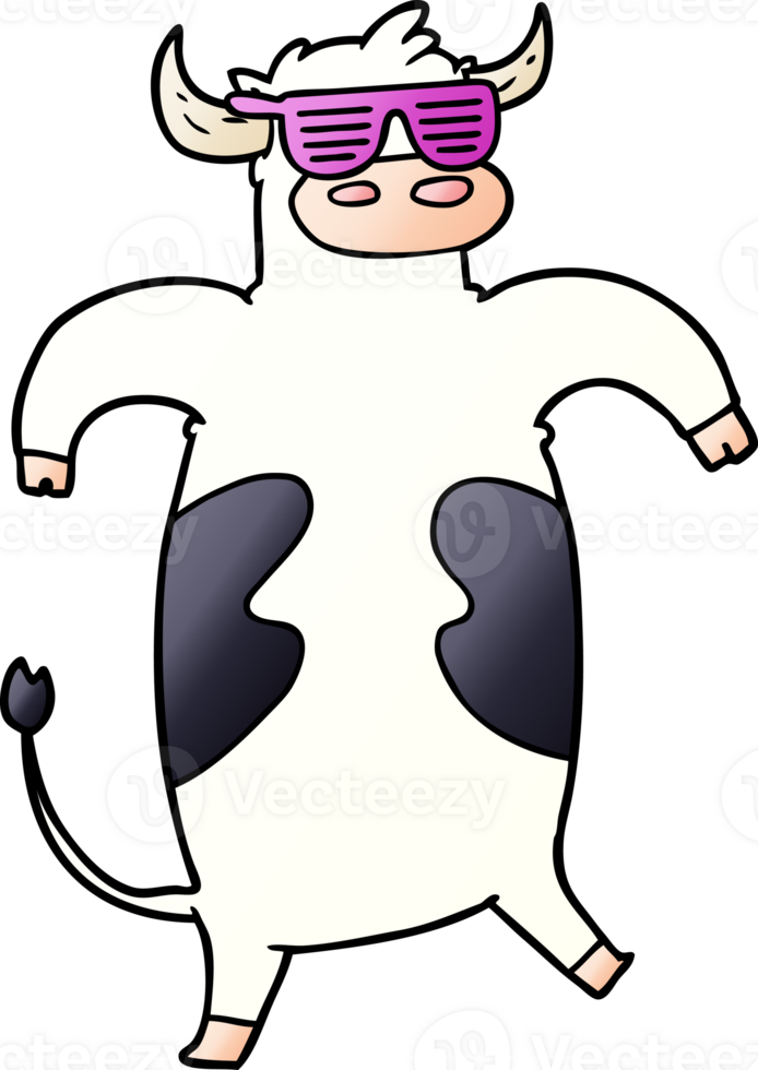 cartoon bull drawing png