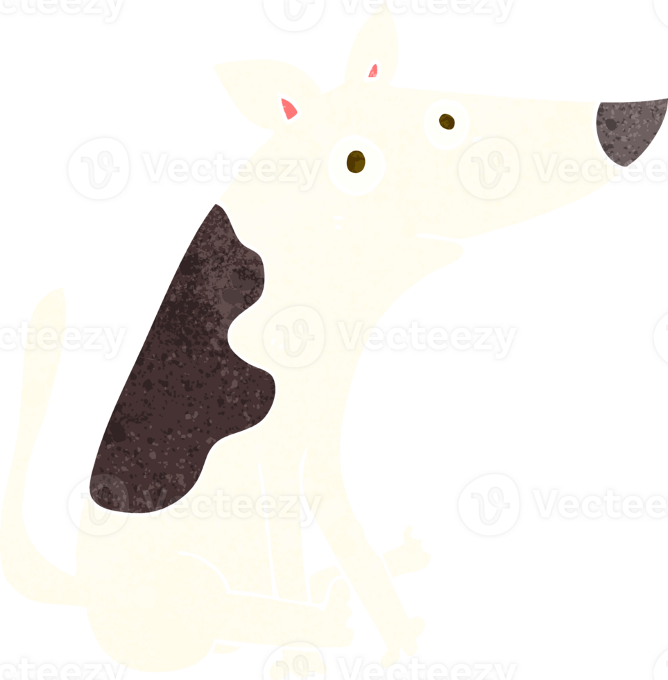 cartoon dog drawing png