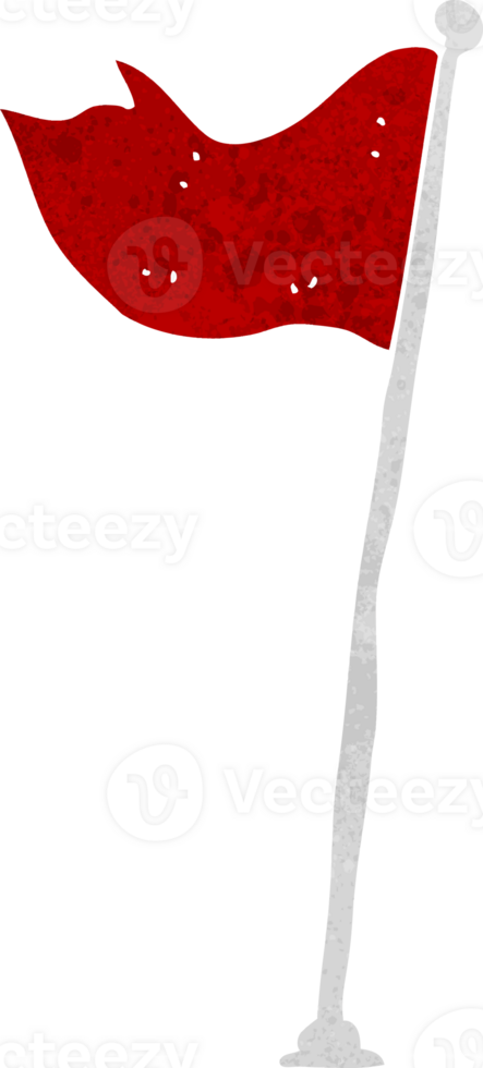 cartoon flag drawing png