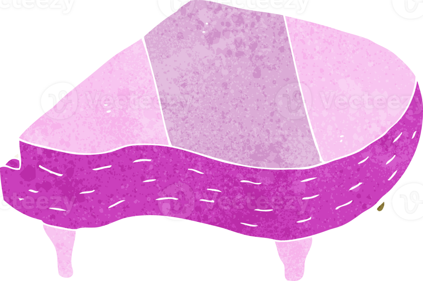 cartoon piano drawing png