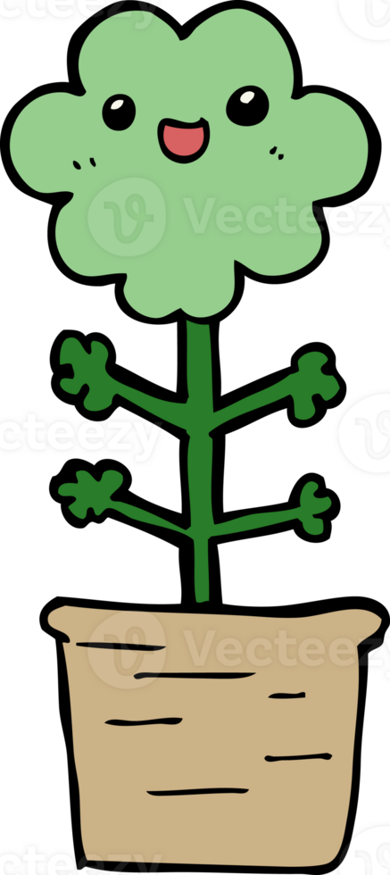 cartoon flower drawing png