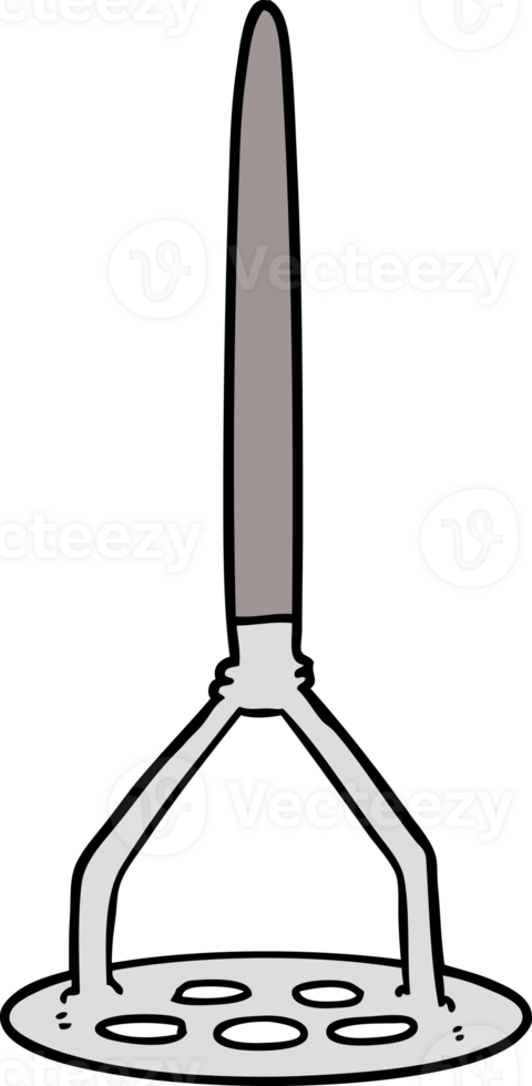 cartoon potato masher drawing png