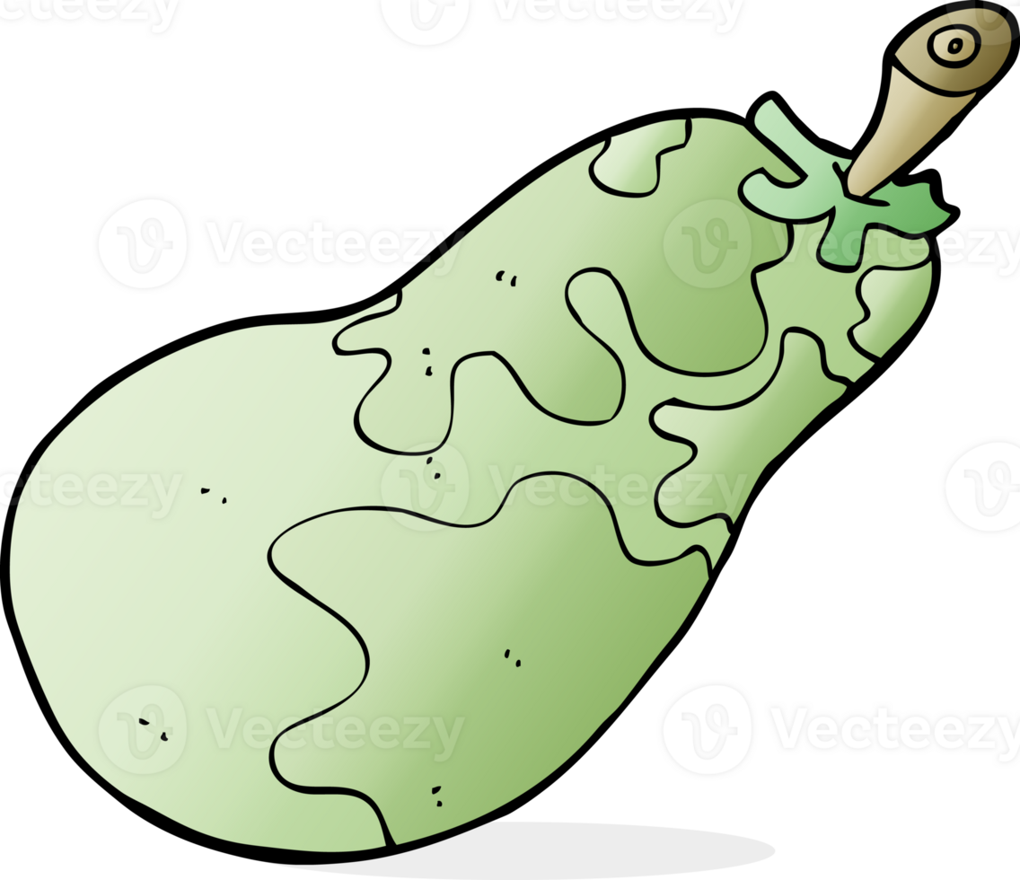 cartoon pear drawing png