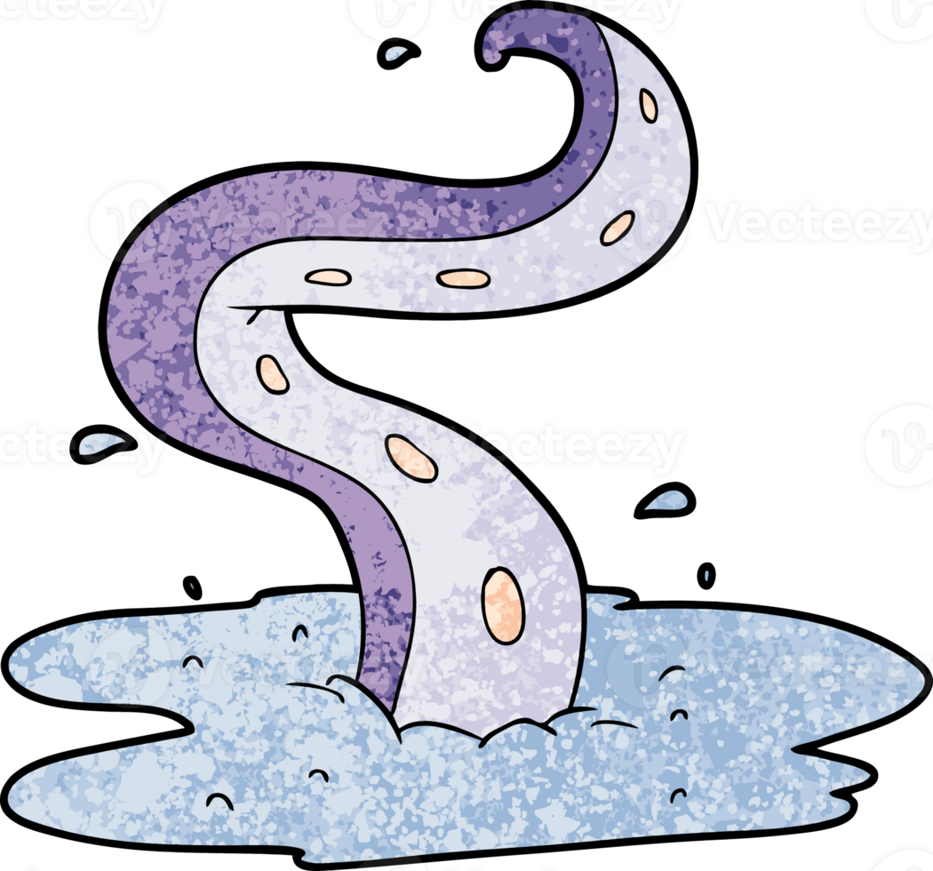 cartoon tentacle drawing png