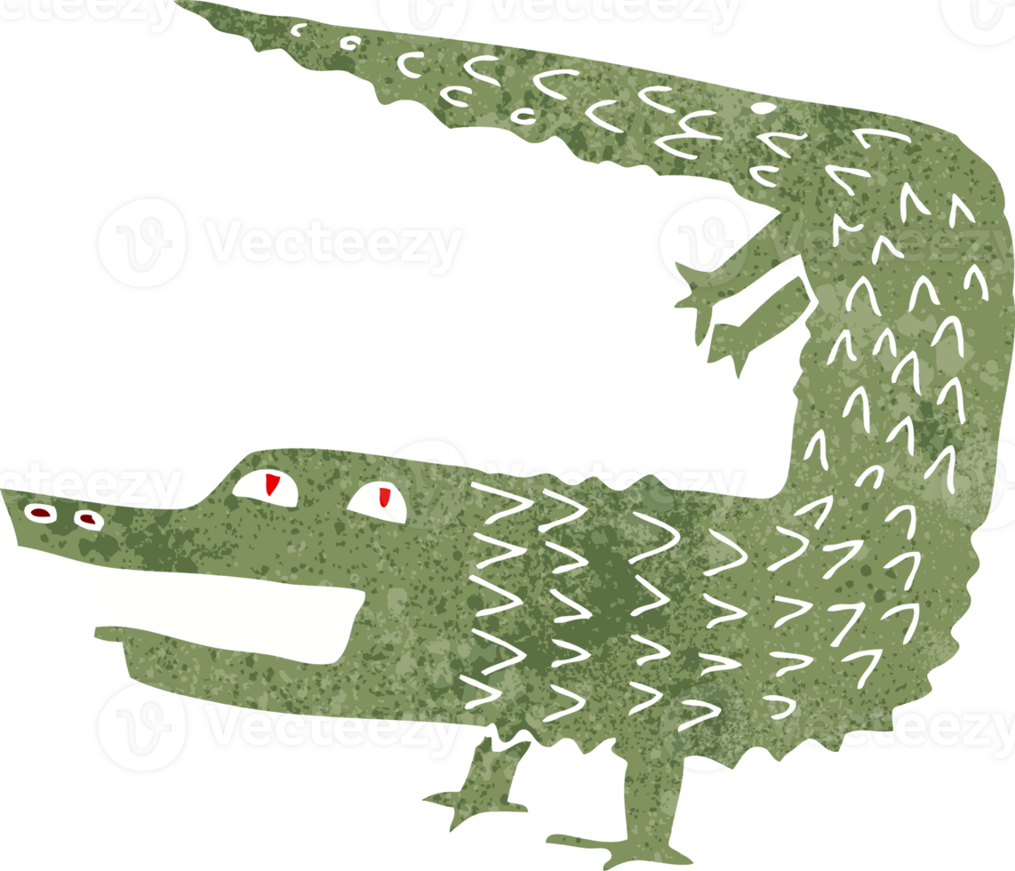 cartoon crocodile drawing png
