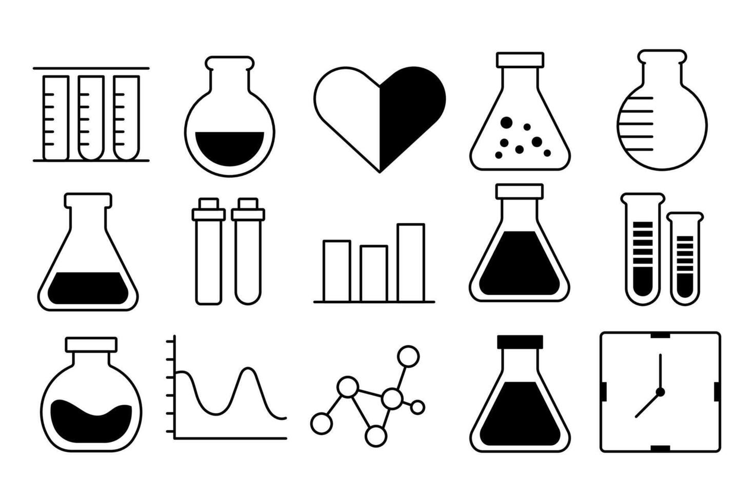Medical and Healthcare Icons Set Symbols design vector