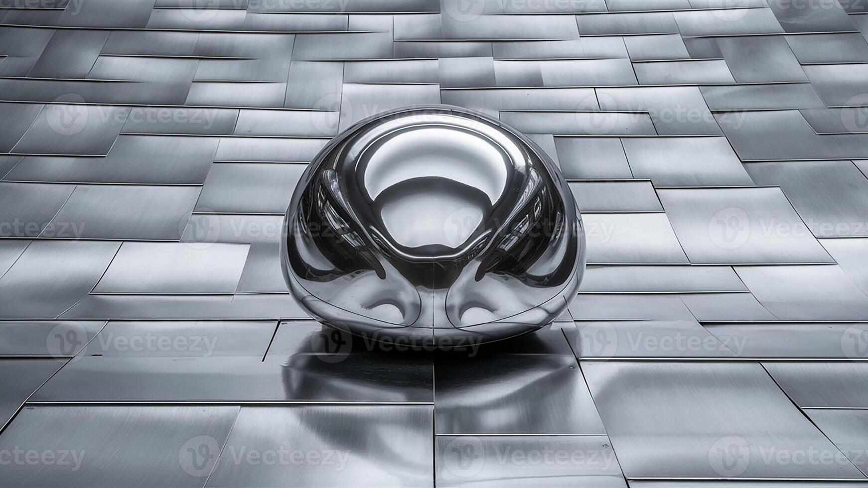 Silver color background image. photo
