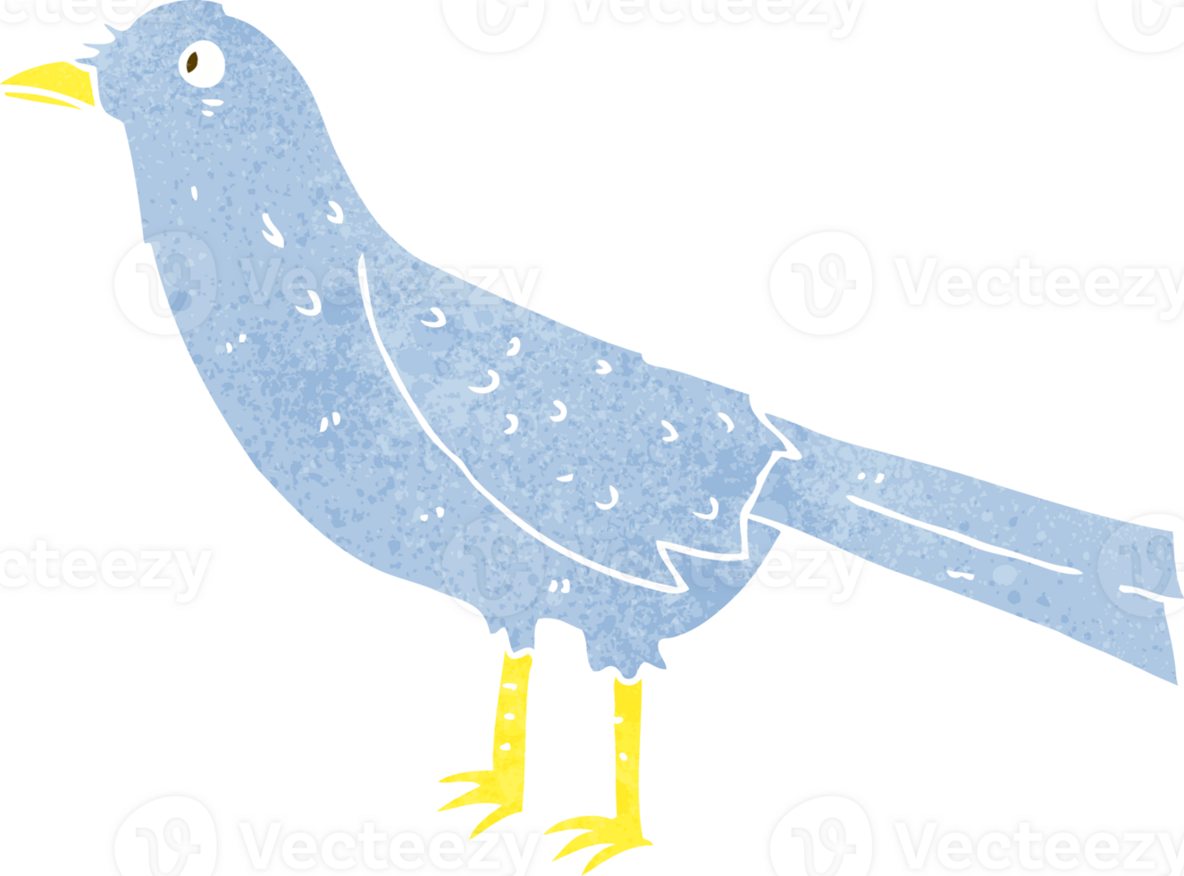 cartoon crow drawing png