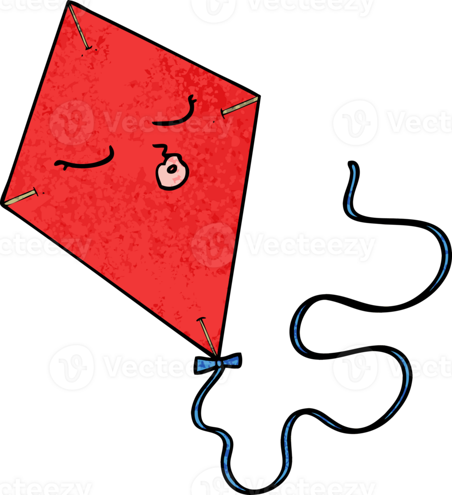 cartoon kite drawing png
