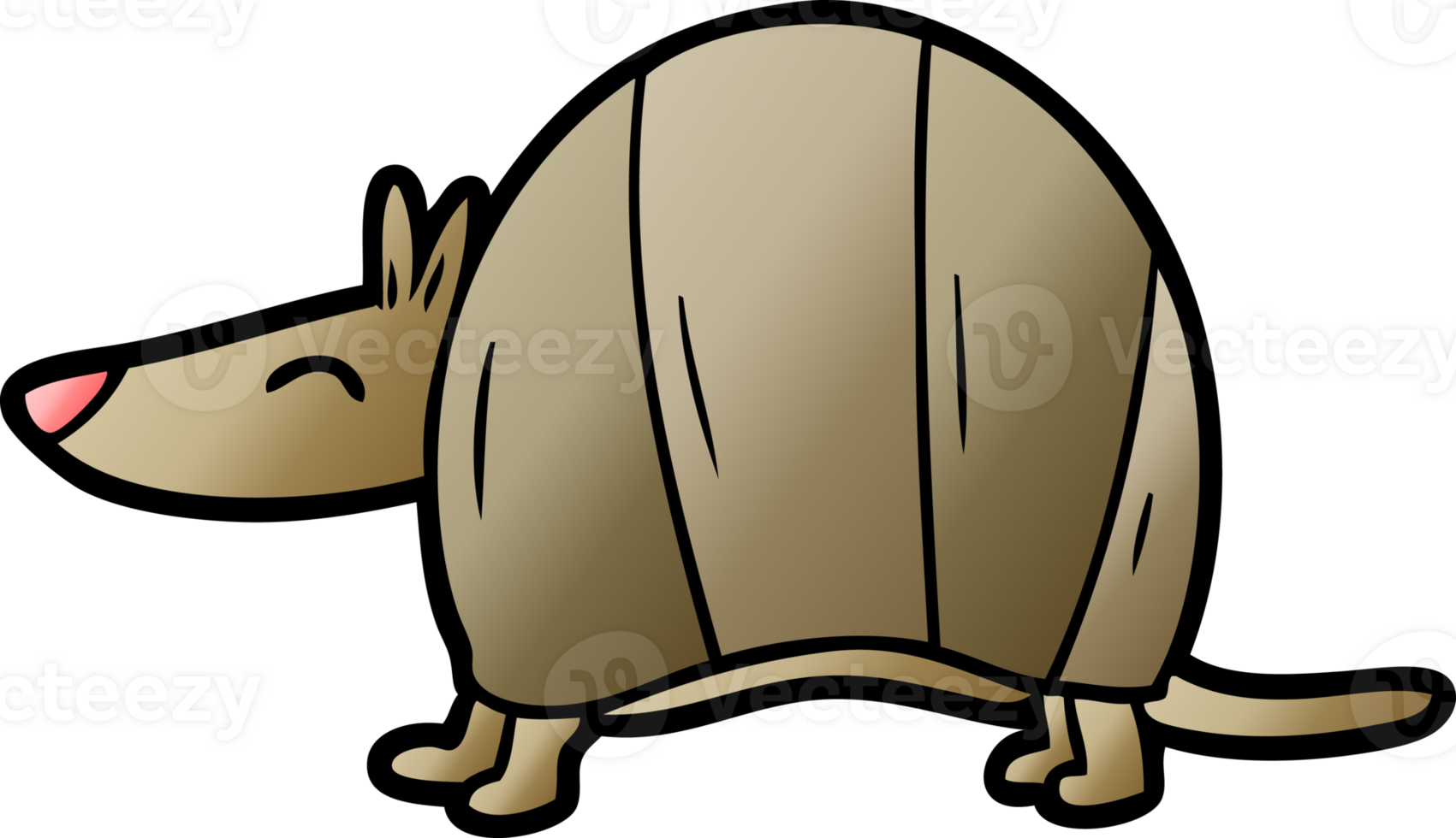 cartoon armadillo drawing png