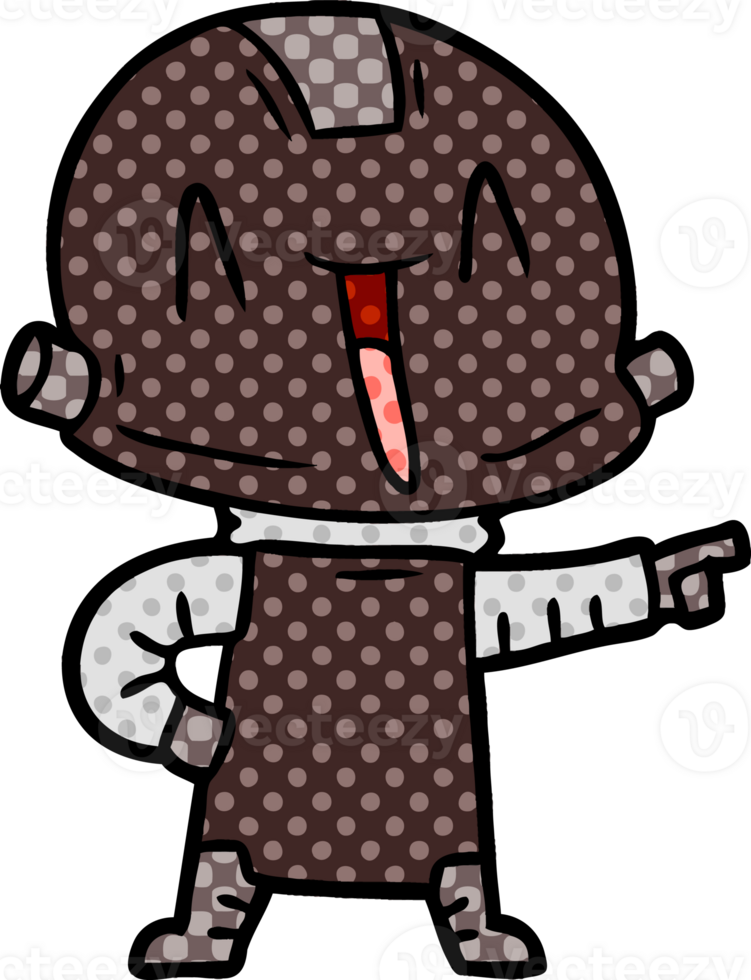 cartoon robot drawing png