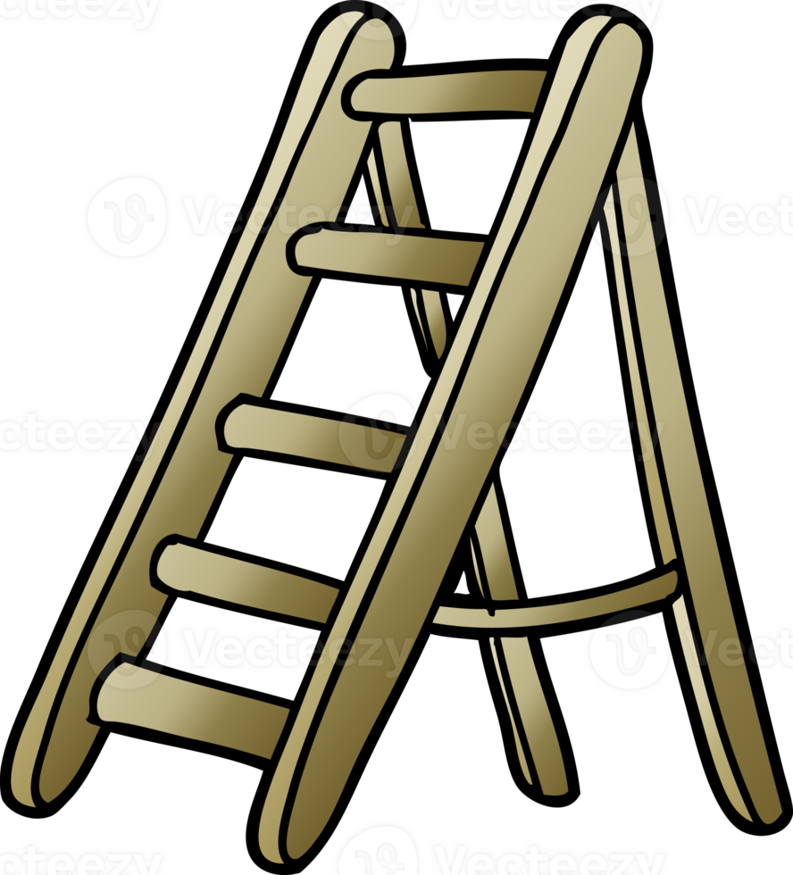 cartoon ladder drawing png