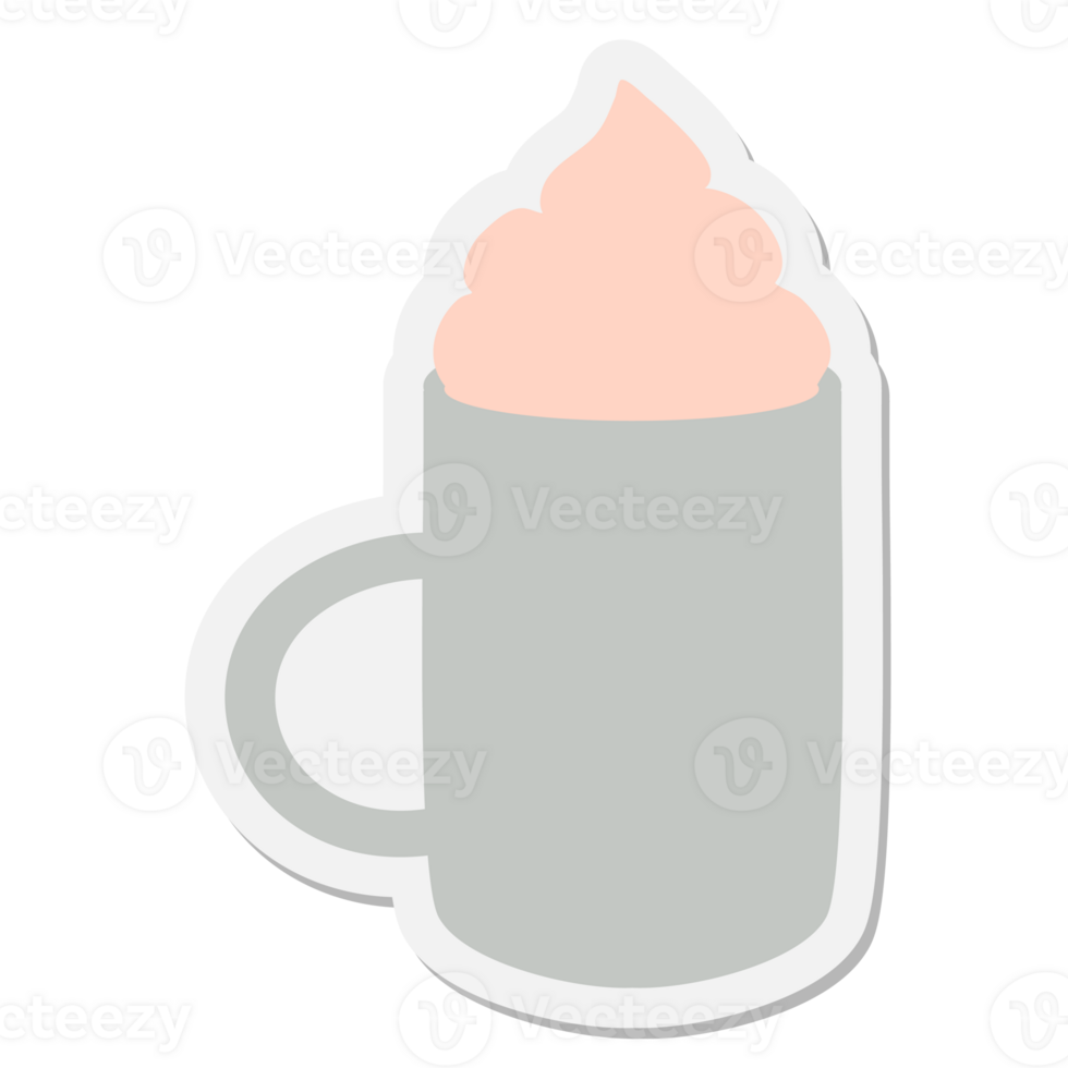 mocha sticker drawing png