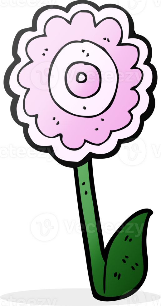 cartoon flower drawing png