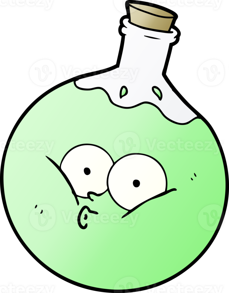cartoon potion drawing png