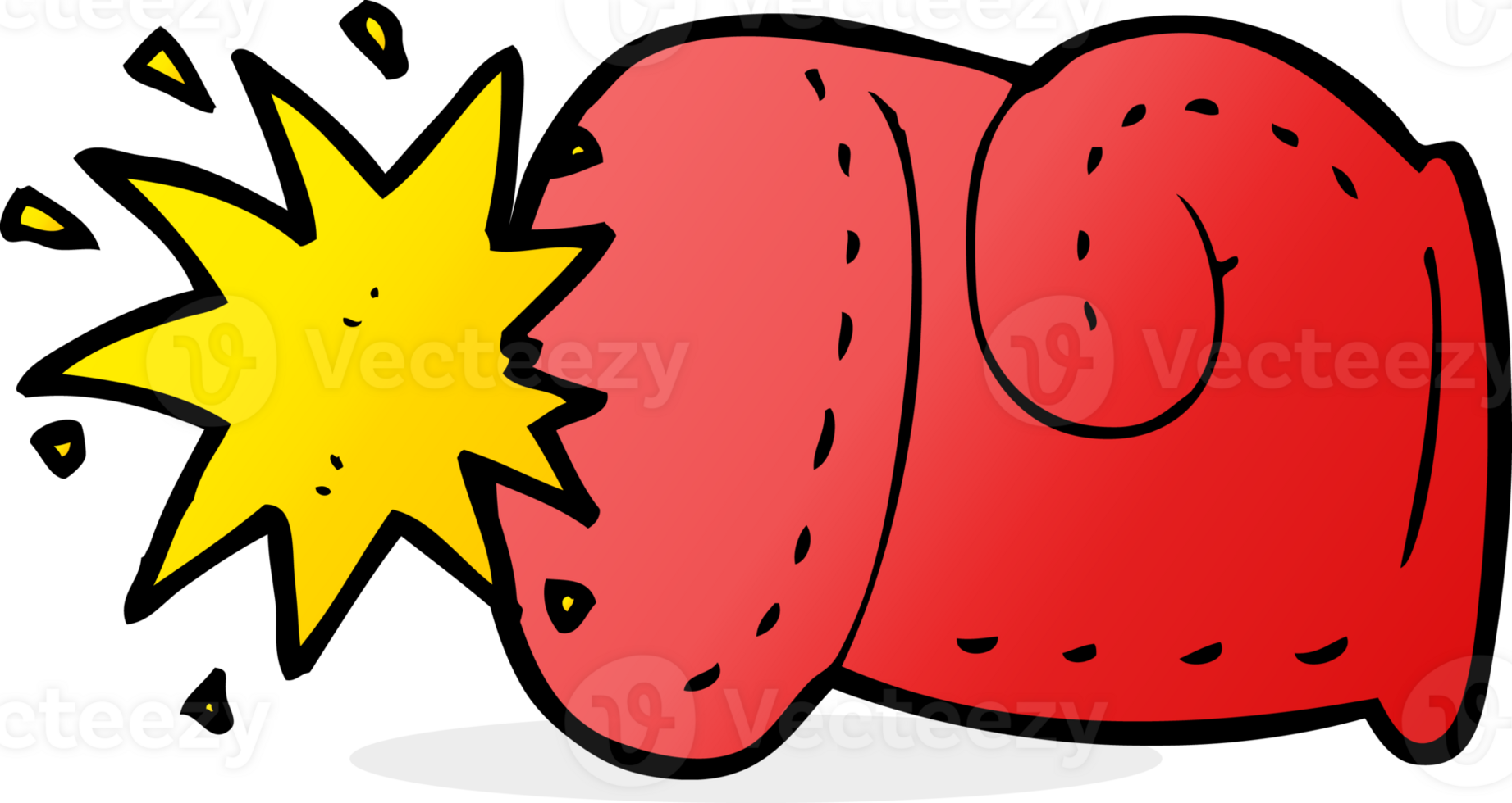 cartoon punch drawing png