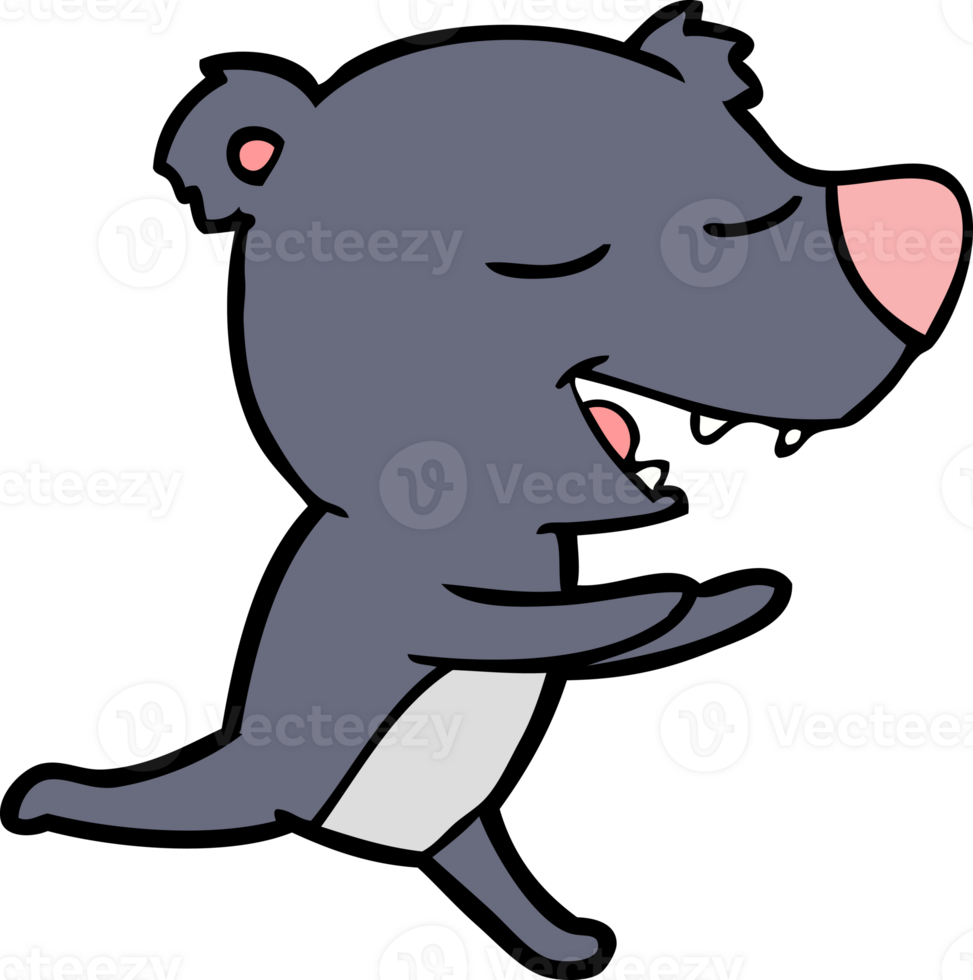 cartoon bear drawing png