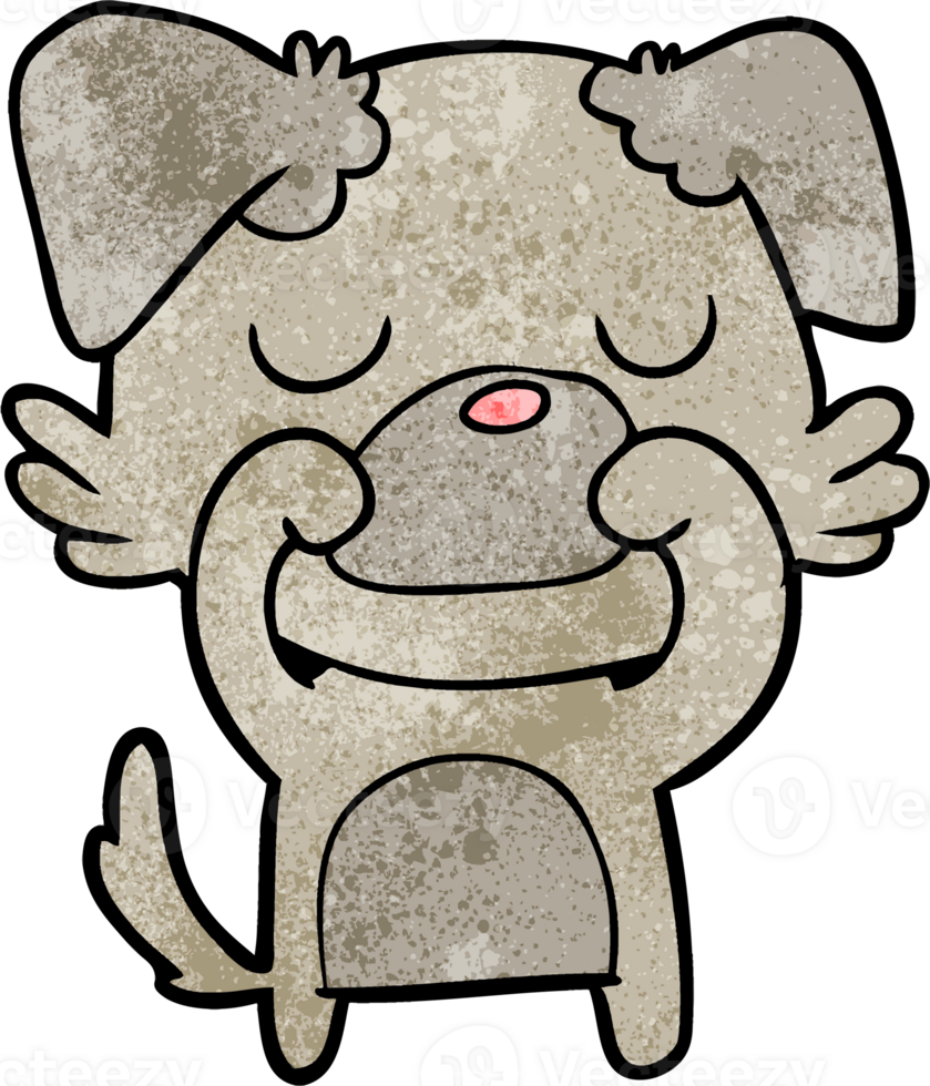 cartoon dog drawing png