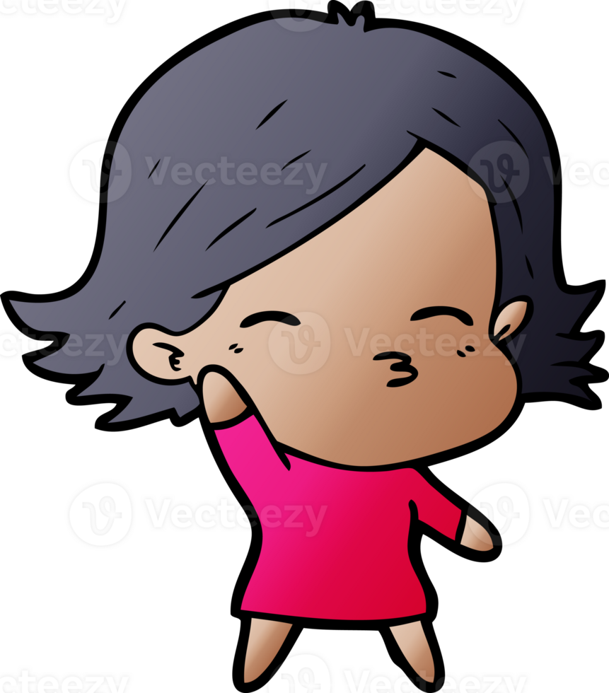 cartoon woman drawing png