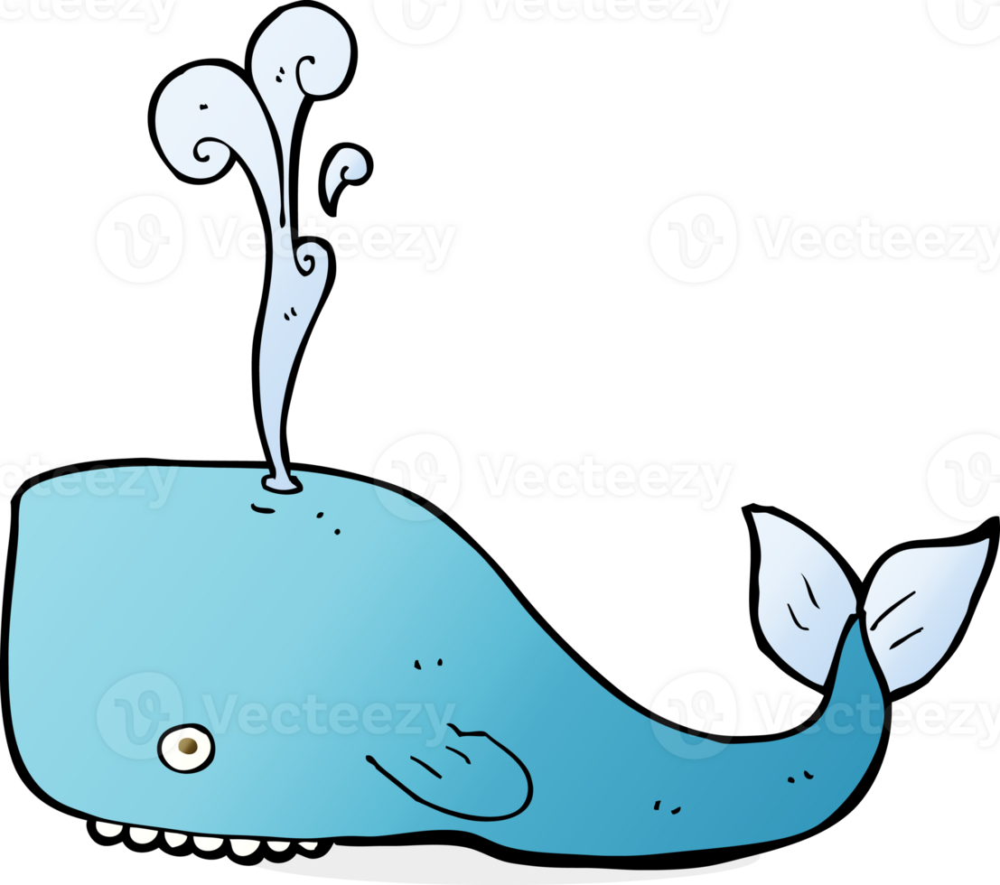 cartoon whale drawing png