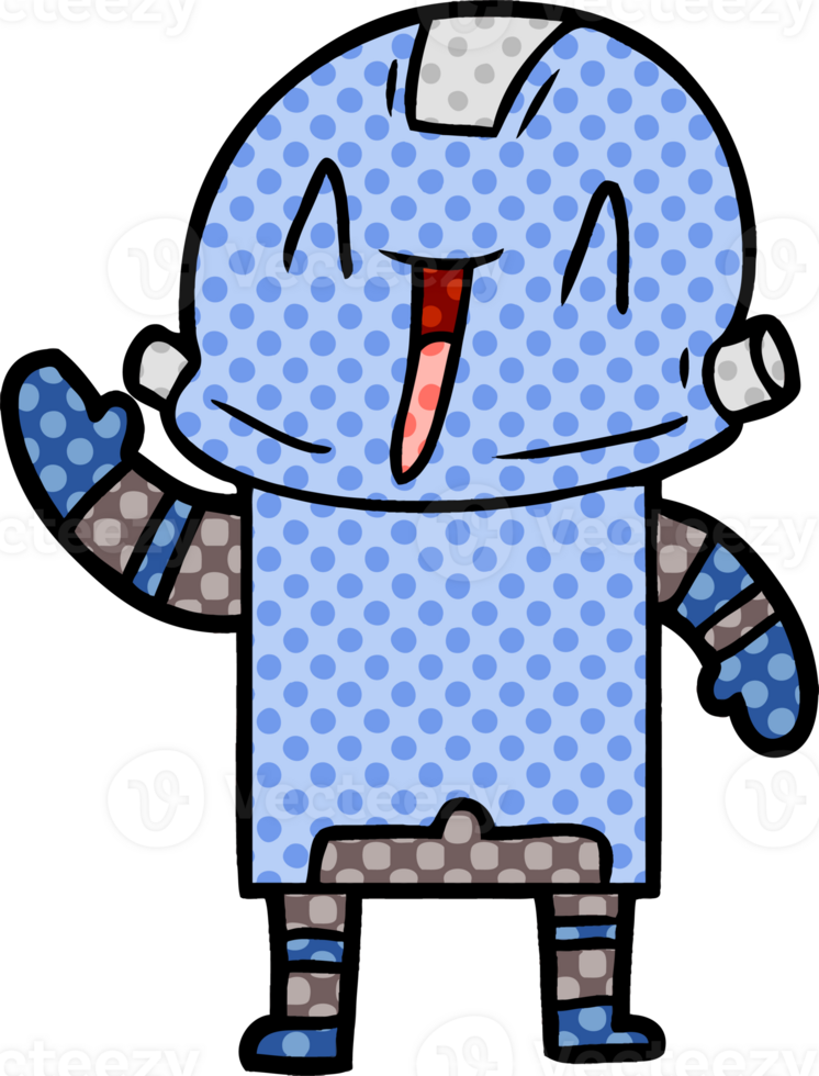 cartoon robot drawing png