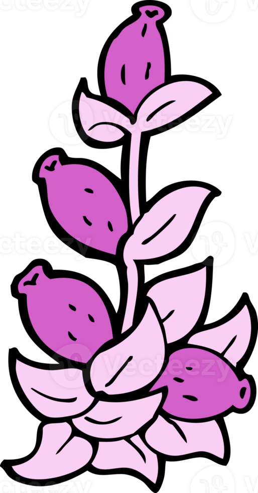 cartoon flowers drawing png