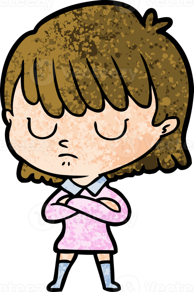 cartoon woman drawing png