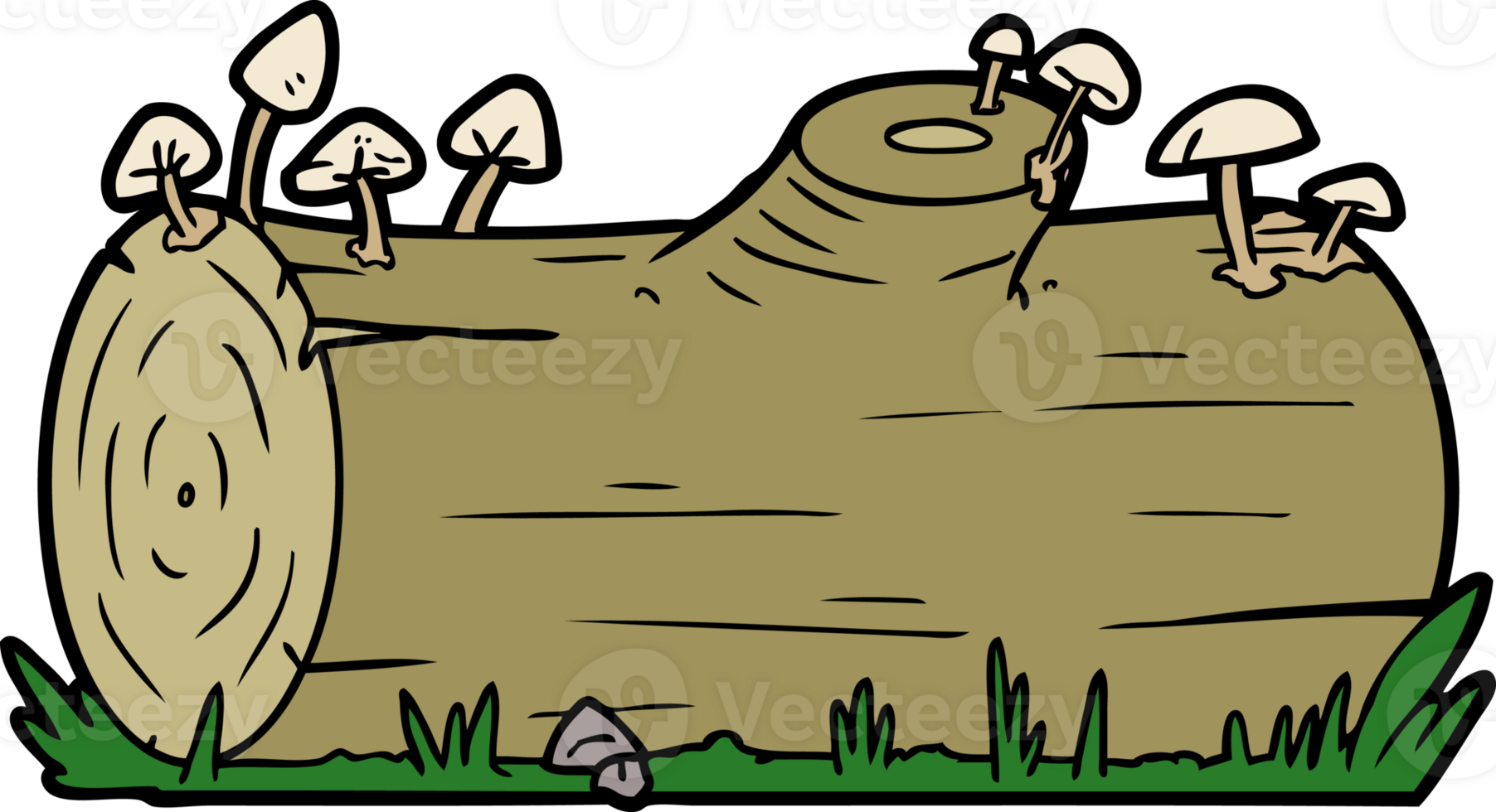 cartoon log drawing png