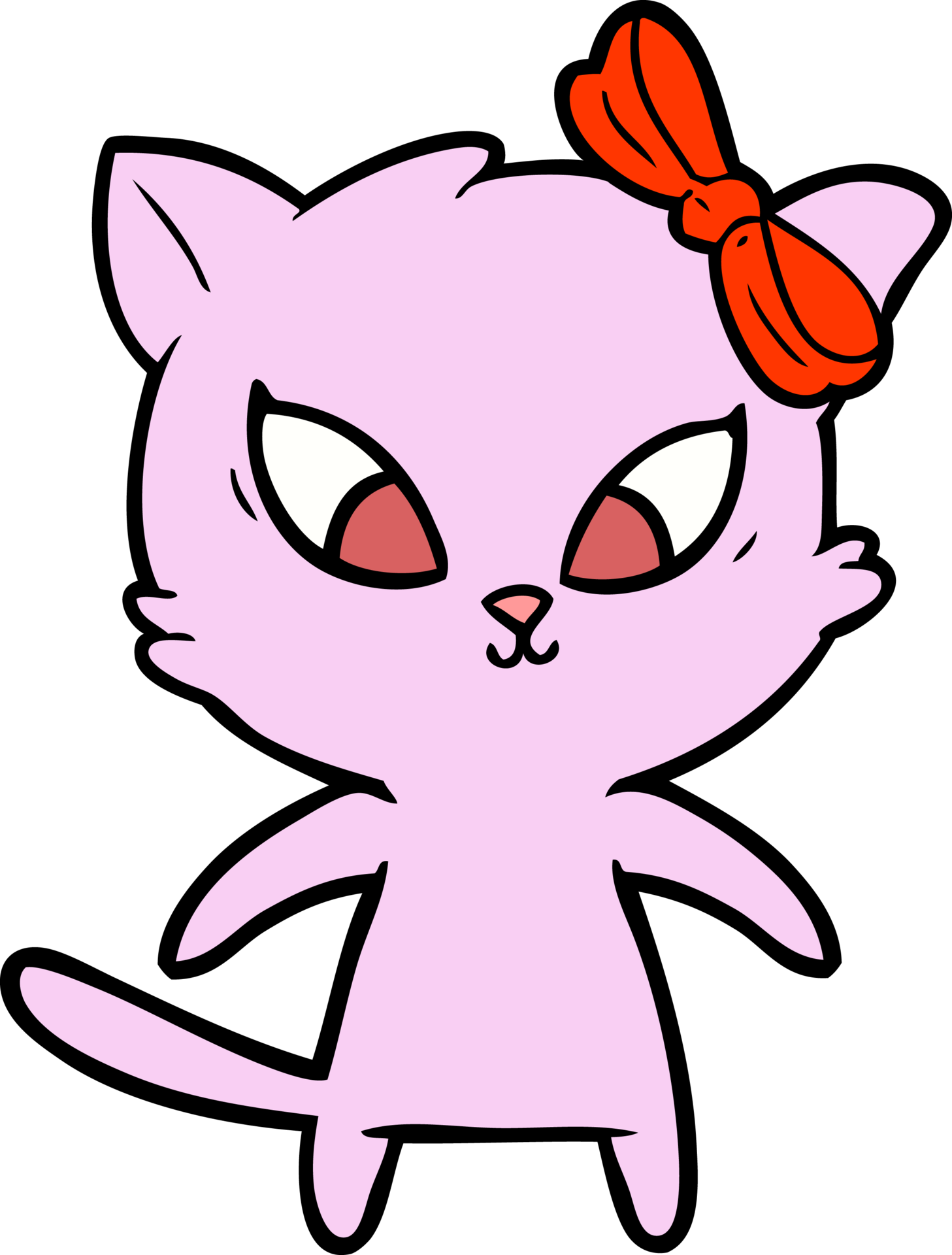 cartoon cat drawing 47000889 PNG