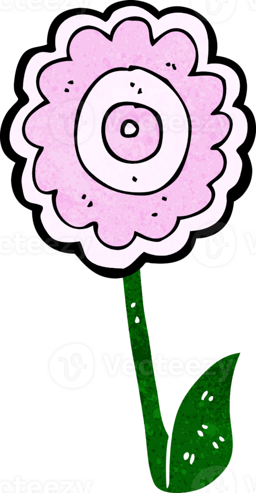 cartoon flower drawing png