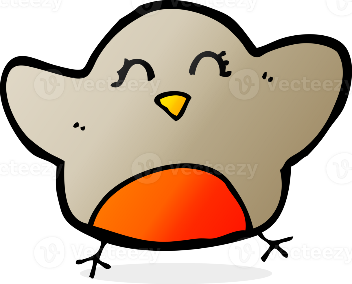 cartoon robin drawing png