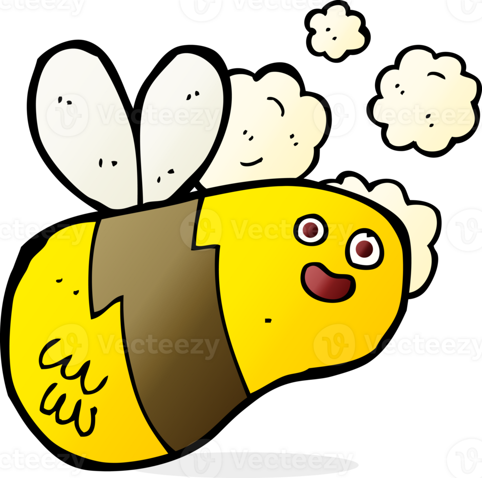 cartoon bee drawing png