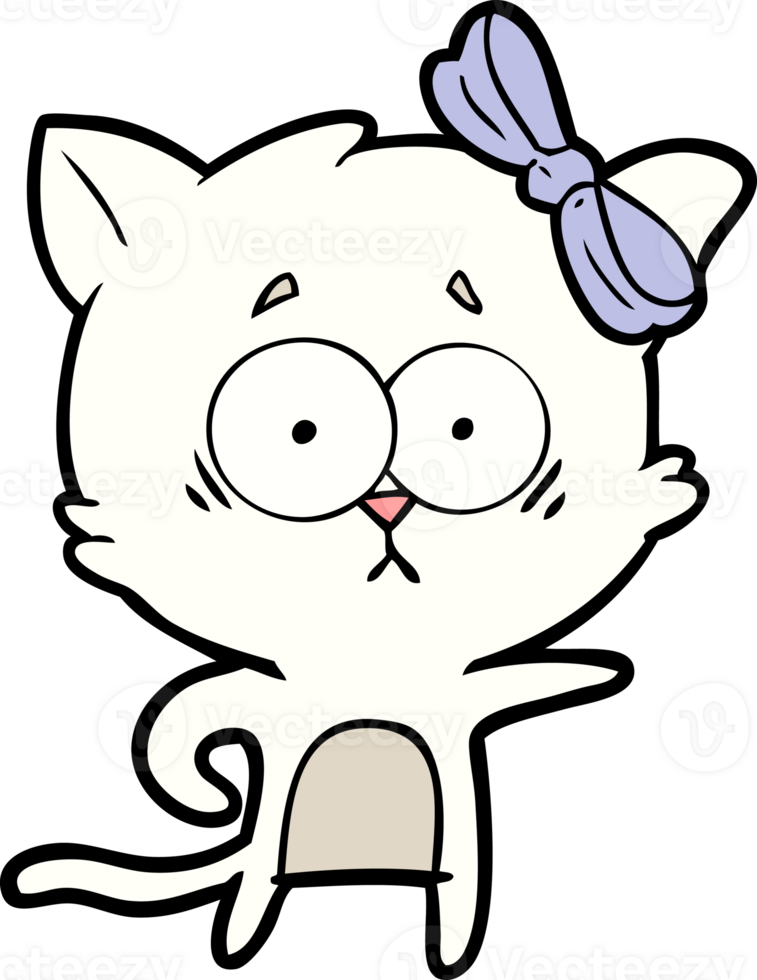 cartoon cat drawing png