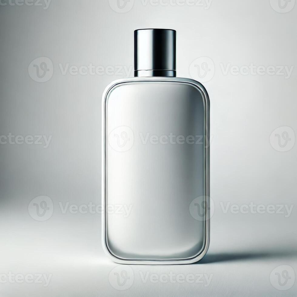 Perfume holder mockup for your brand, with a white background to make editing easier photo