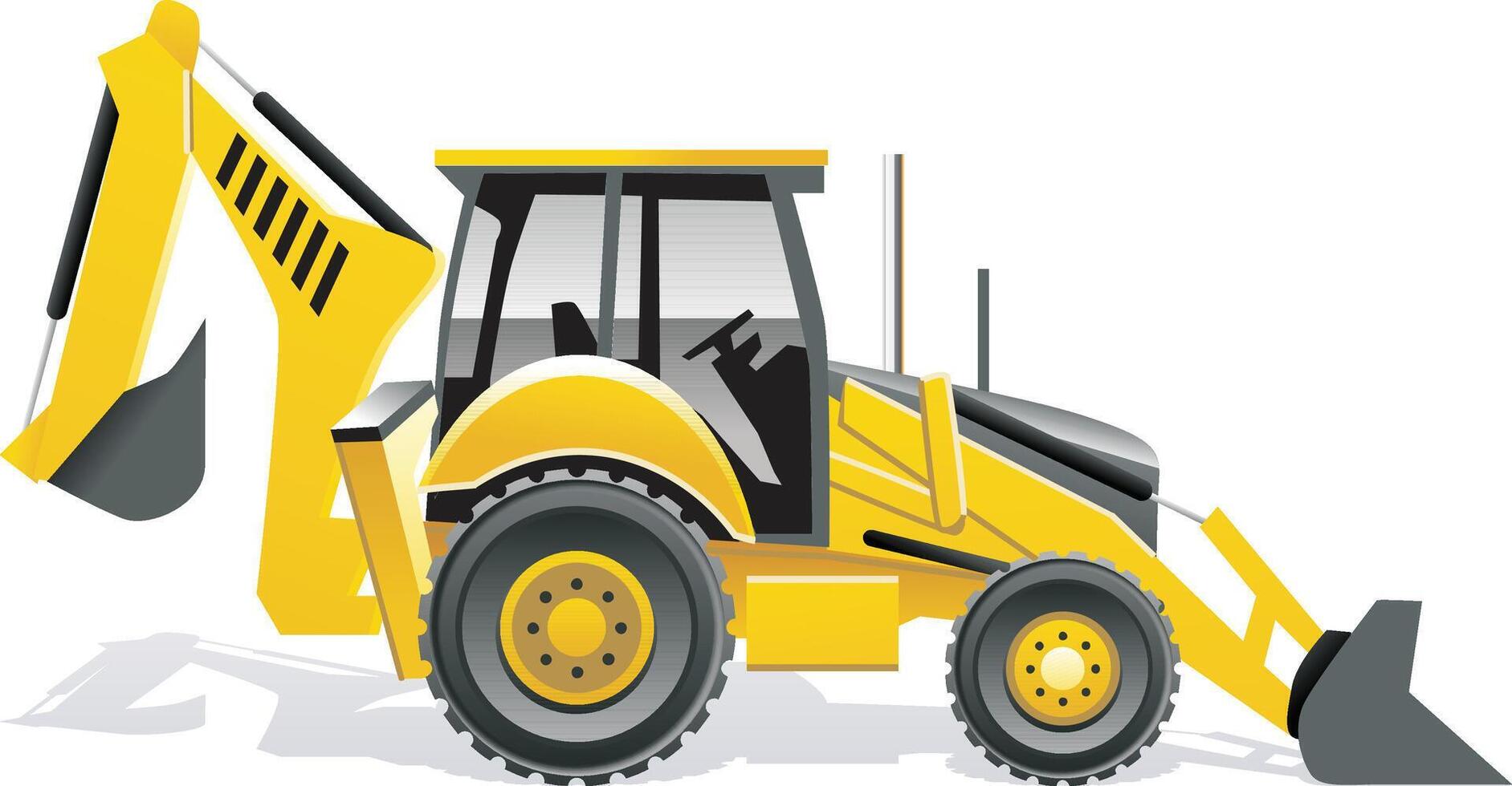 Contructions Transportation Illustrations vector