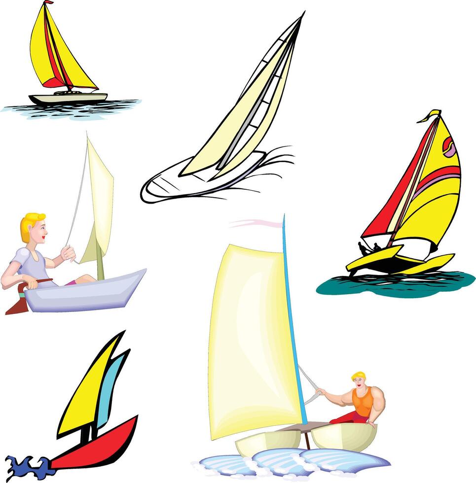 boat clip art vector
