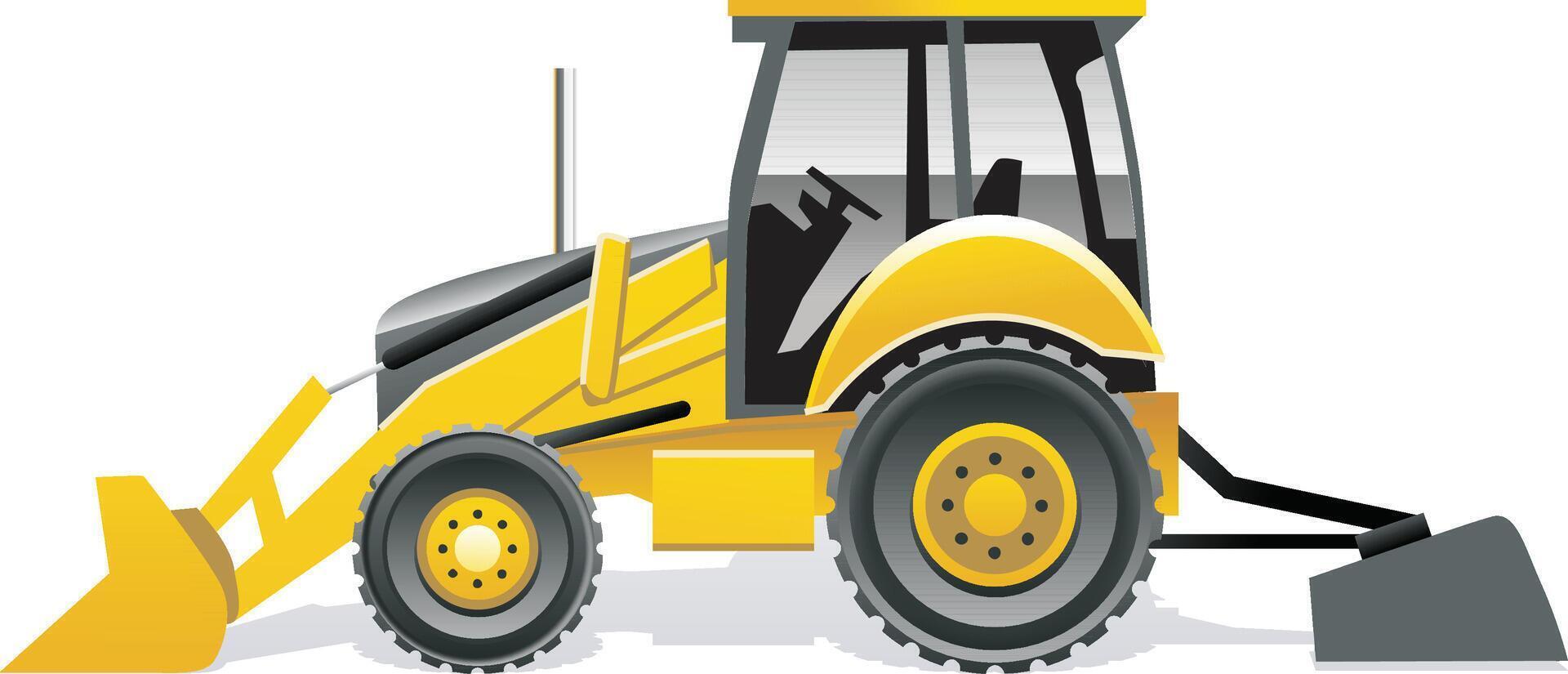 Contructions Transportation Illustrations vector
