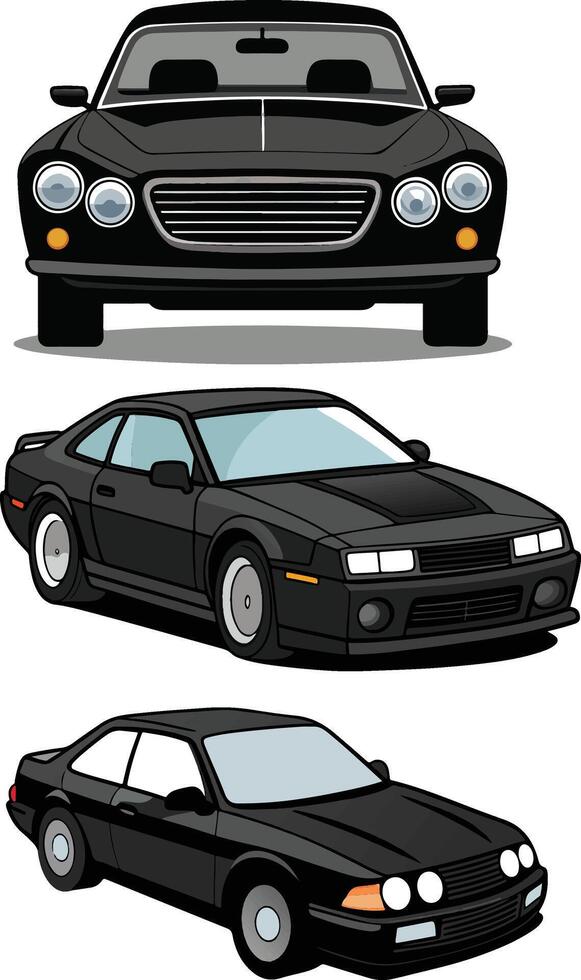 Cars clip art vector