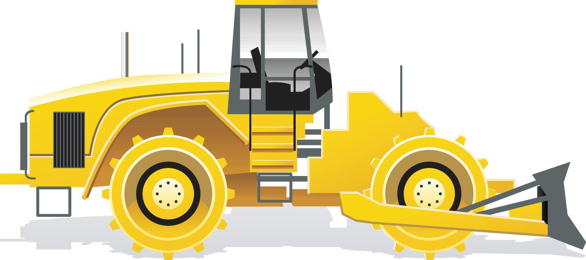 Contructions Transportation Illustrations vector