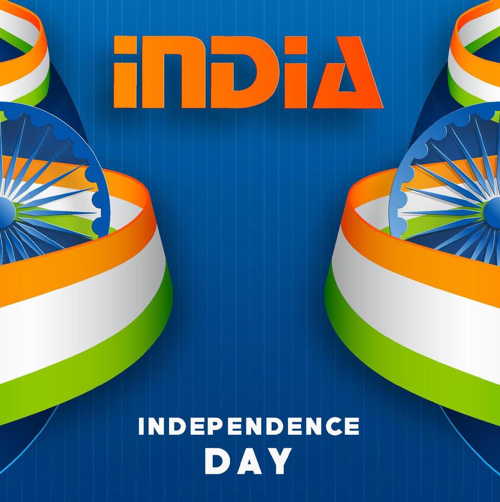 India independence Day the 15 of August vector