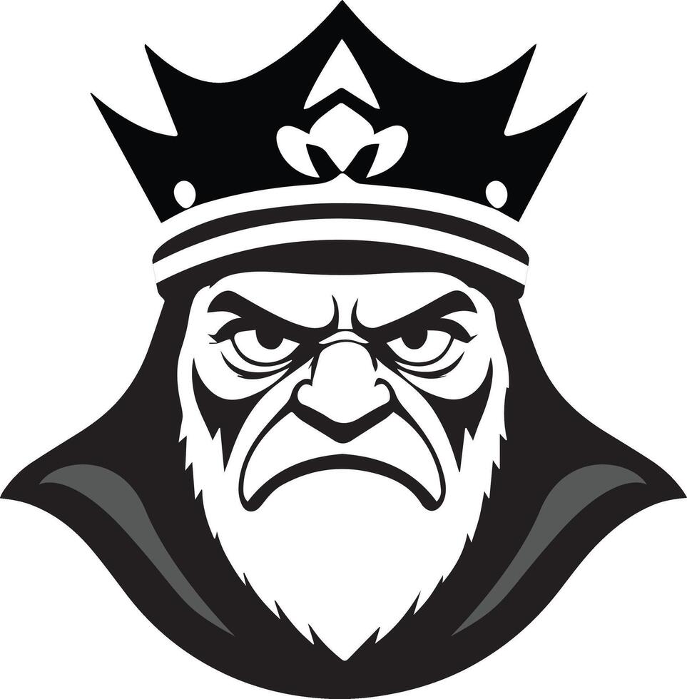 Angry King Design Pro vector