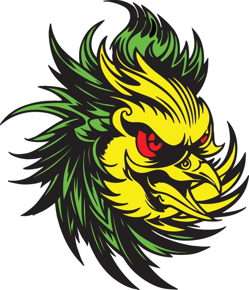 Angry Bird illustration vector