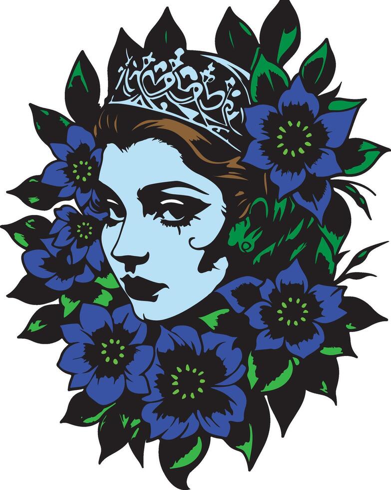 Beautiful Girl Design vector