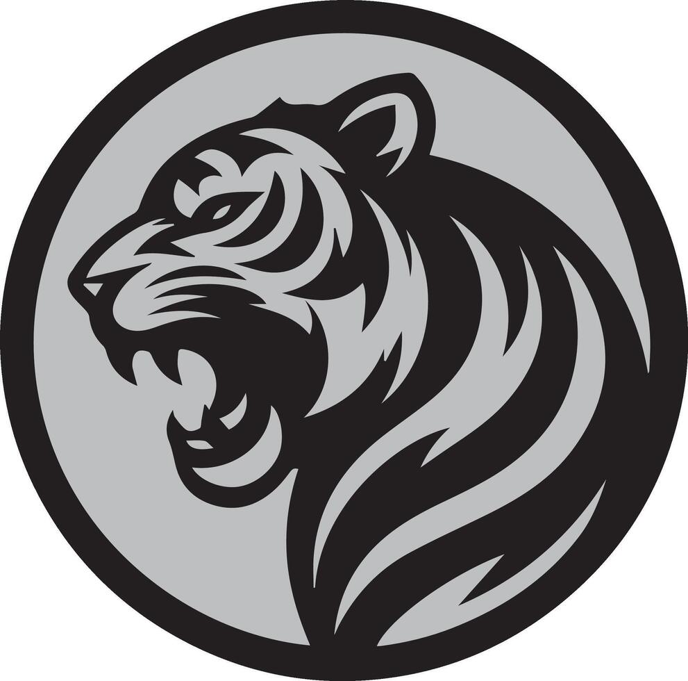 Tiger Illustration Design vector