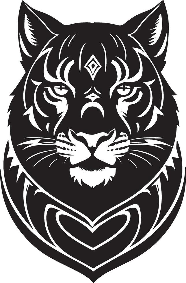 Tiger Illustration Design vector