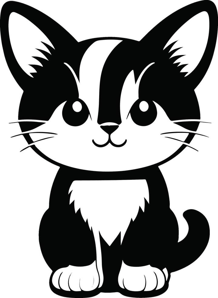 Cat Art Design vector