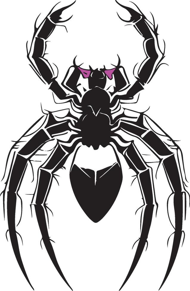 Arachnophobia Spider Design vector